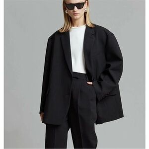 Frankie Shop Bea Blazer - Black